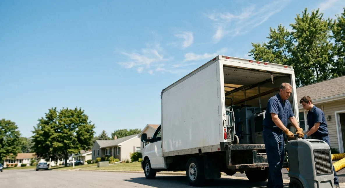 Water Damage Cleanup in Novi, MI near me